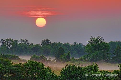 Humid Sunrise_13058-9.jpg - Photographed near Smiths Falls, Ontario, Canada.